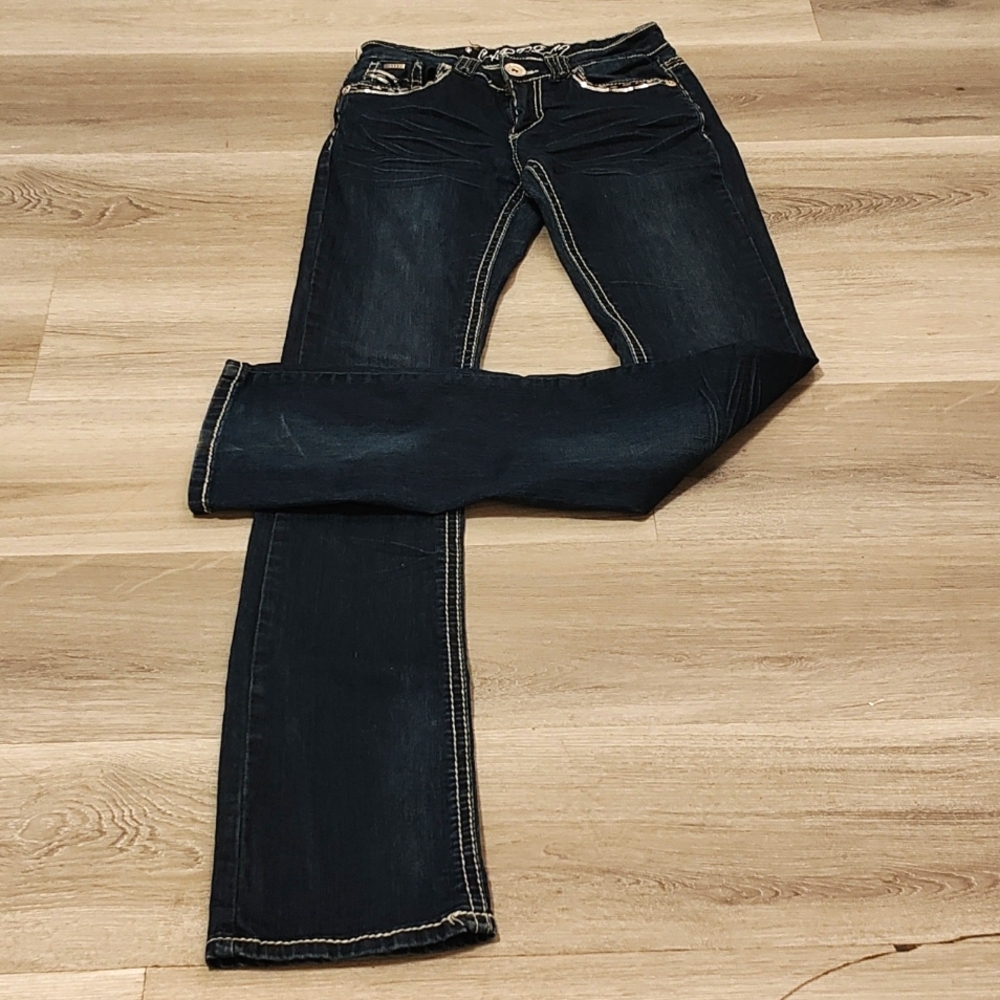 5/$25 Carreli Jeans Dark Washed Jeans